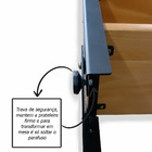 Prateleira Que Vira Mesa Articulável Versátil Resistente | Sh